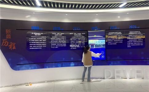 滑轨屏与滑轨电视 创新展厅设计中的人、展项与场景互联互通